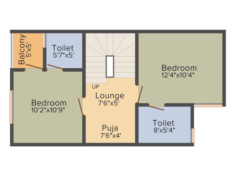 Rameshwar Kedarnath Bungalows (4BHK+4T (2,025 sq ft) + Pooja Room 2025 sq ft)