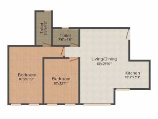 Milan Radhe Krishana CHS (2BHK+2T (775 sq ft) 775 sq ft) Milan Radhe Krishana CHS (2BHK+2T (775 sq ft) 775 sq ft)
