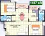 Springfield Oaks (2BHK+2T (1,187 sq ft) 1187 sq ft) Springfield Oaks (2BHK+2T (1,187 sq ft) 1187 sq ft)