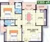 Springfield Oaks (2BHK+2T (1,305 sq ft) 1305 sq ft)