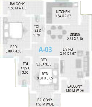 Saldanha Orchid (2BHK+2T (1,114 sq ft) 1114 sq ft) Saldanha Orchid (2BHK+2T (1,114 sq ft) 1114 sq ft)
