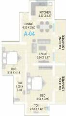 Saldanha Orchid (2BHK+2T (1,149 sq ft) 1149 sq ft) Saldanha Orchid (2BHK+2T (1,149 sq ft) 1149 sq ft)
