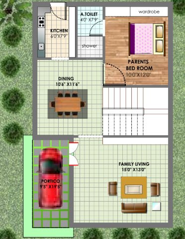 babas grandeur Floor Plan Ground Floor Plan