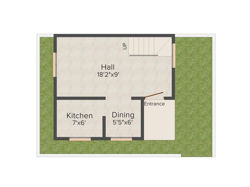 MS Royal Gate (2BHK+2T (725 sq ft) 725 sq ft)