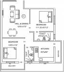 Sree Guru Mithra (2BHK+2T (961 sq ft) 961 sq ft)