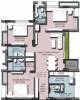 GPT Poorvi Apartment (3BHK+3T (2,207 sq ft)   Servant Room 2207 sq ft)