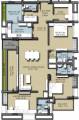GPT Poorvi Apartment (3BHK+3T (2,143 sq ft)   Study Room 2143 sq ft)