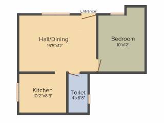 Sree Guru Raksha (1BHK+1T (601 sq ft) 601 sq ft)