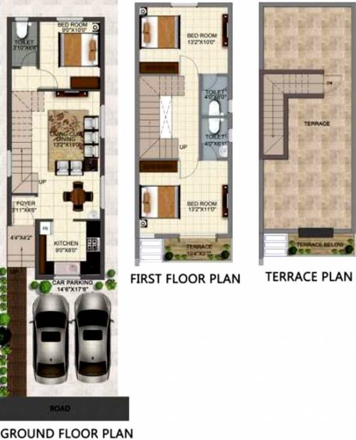 Altitude Infrastructure Big (3BHK+3T (1,200 sq ft) 1200 sq ft)