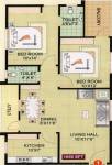 Lakshmi Infratech Sterling (2BHK+2T (1,050 sq ft) 1050 sq ft)