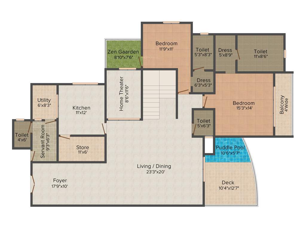 Chugh Grande Exotica (5BHK+5T (5,615 sq ft) 5615 sq ft)