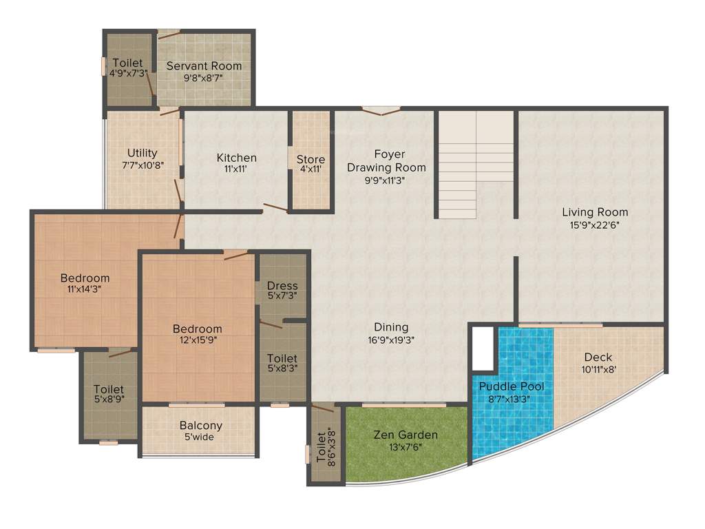 Chugh Grande Exotica (5BHK+5T (5,805 sq ft) 5805 sq ft)