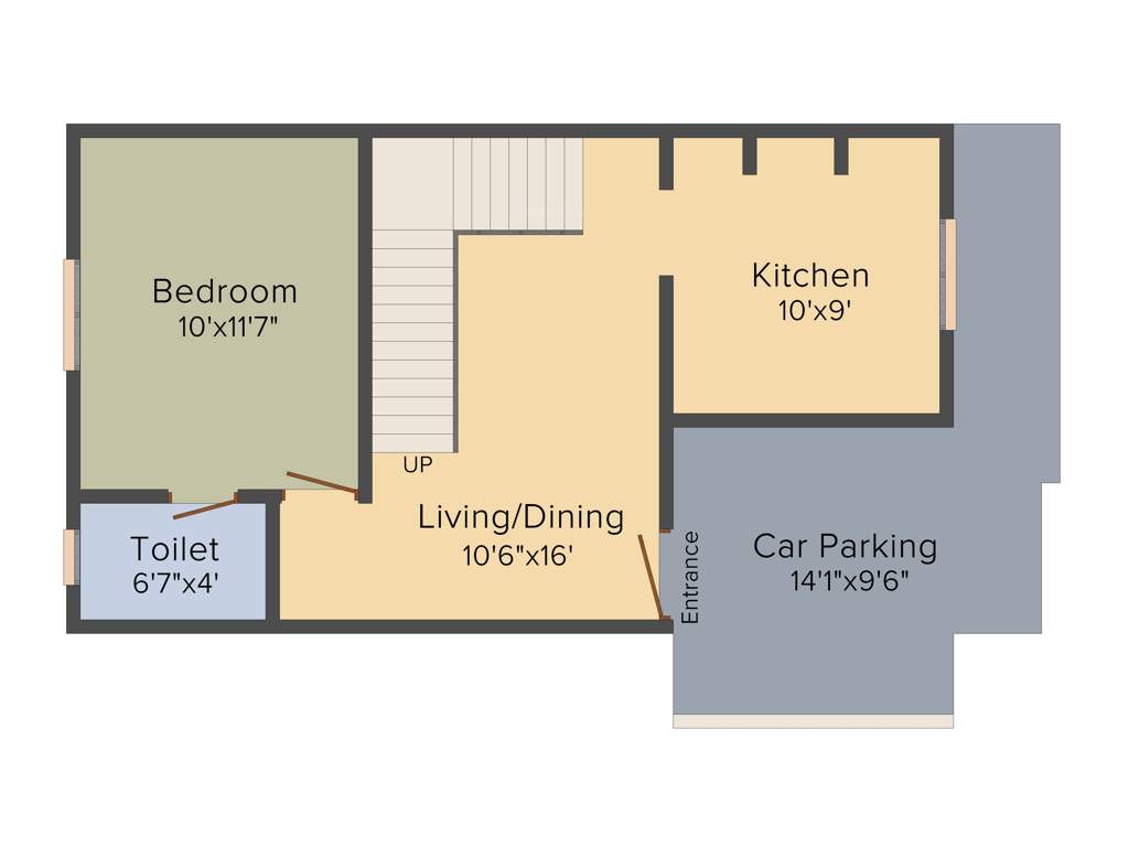 MS Sunny Villas (3BHK+3T (1,509 sq ft) 1509 sq ft)
