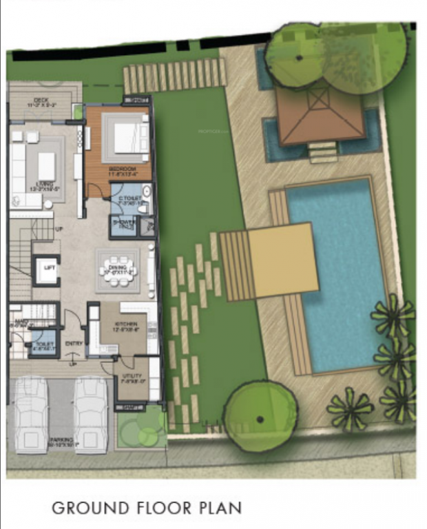 tech vista Floor Plan Ground Floor Plan