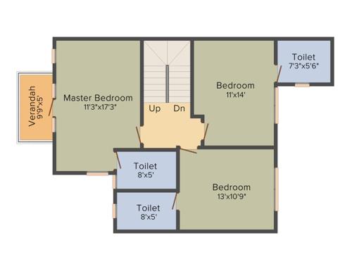 KB Pride (4BHK+4T (2,232 sq ft) + Pooja Room 2232 sq ft) KB Pride (4BHK+4T (2,232 sq ft) + Pooja Room 2232 sq ft)