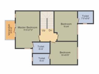 KB Pride (4BHK+4T (2,232 sq ft) + Pooja Room 2232 sq ft) KB Pride (4BHK+4T (2,232 sq ft) + Pooja Room 2232 sq ft)