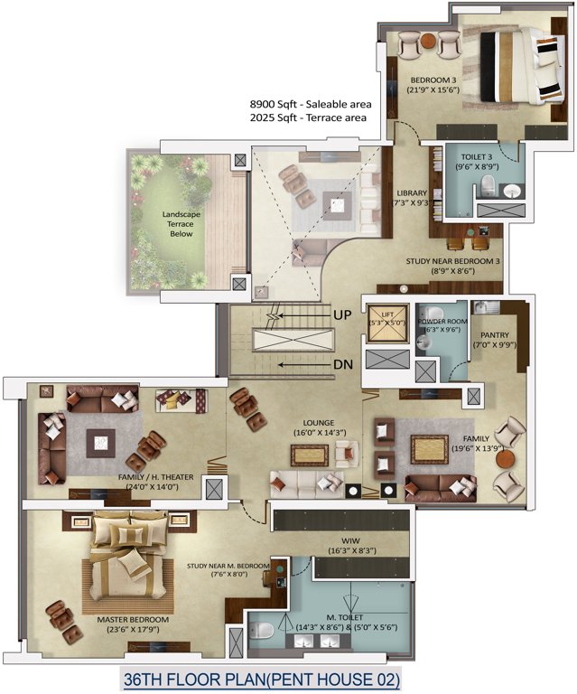 Mantri Centrium (4BHK+4T (8,900 sq ft) 8900 sq ft)