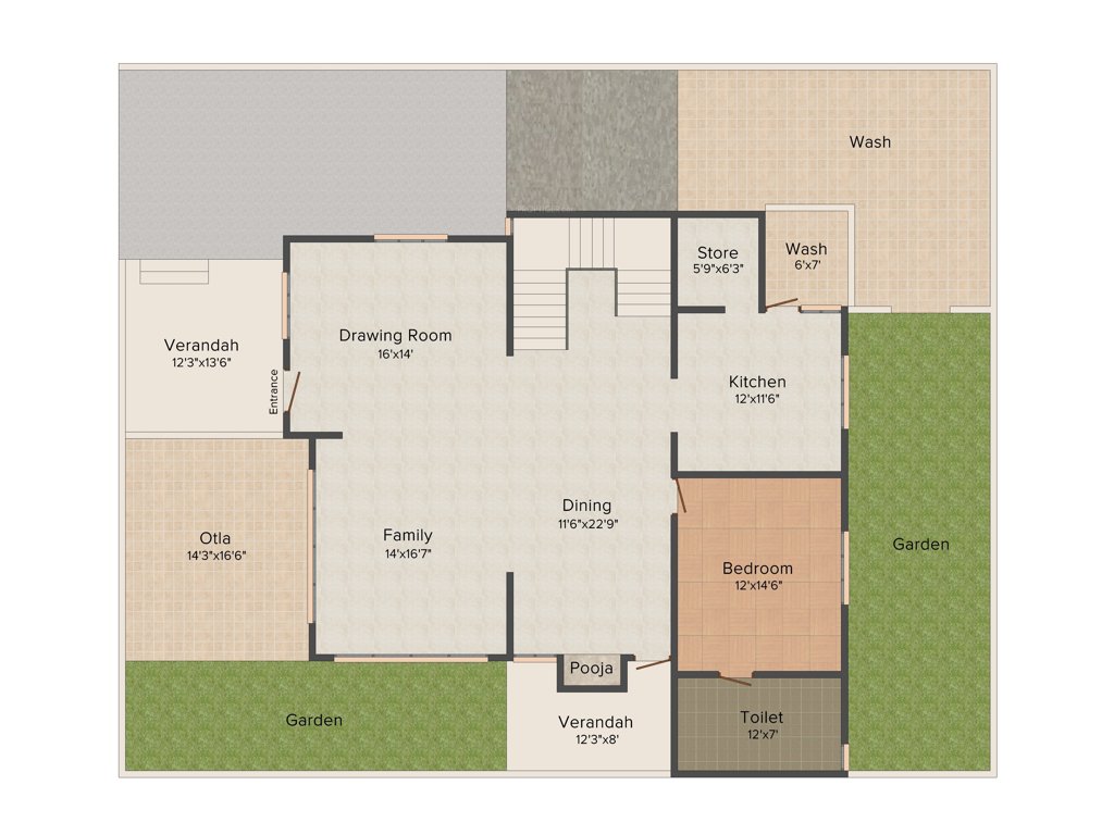 Signature Villa (5BHK+5T (5,400 sq ft) 5400 sq ft)