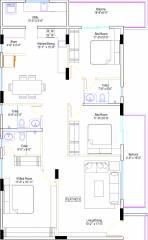 Rajarajeshware Prernaa (3BHK+3T (1,871 sq ft) 1871 sq ft) Rajarajeshware Prernaa (3BHK+3T (1,871 sq ft) 1871 sq ft)