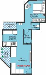 Adhya Rahi (1BHK+1T (595 sq ft) 595 sq ft) Adhya Rahi (1BHK+1T (595 sq ft) 595 sq ft)