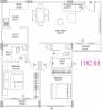 NR Windgates (2BHK+2T (1,182 sq ft) 1182 sq ft)