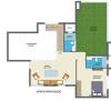 columbus-square Floor Plan Upper Level Duplex Plan