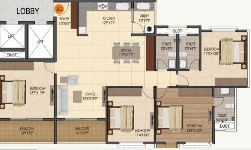 silver ripples Floor Plan Floor Plan