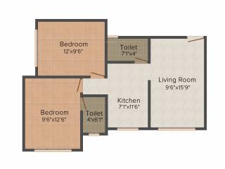 Aditya New Ekta CHS (2BHK+2T (537 sq ft) 537 sq ft) Aditya New Ekta CHS (2BHK+2T (537 sq ft) 537 sq ft)