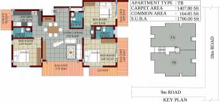 Sankalp Group Galaxy (3BHK+3T (1,700 sq ft) + Pooja Room 1700 sq ft) Sankalp Group Galaxy (3BHK+3T (1,700 sq ft) + Pooja Room 1700 sq ft)