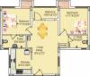 Sreevatsa Sankara Apartments 2 (2BHK+2T (963 sq ft) 963 sq ft)