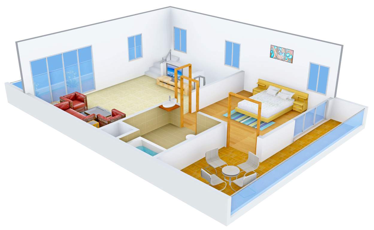 Edifice Villa Valley (3BHK+3T (3,323 sq ft) 3323 sq ft)