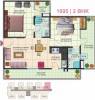 Windsor Premium Tower (2BHK+2T (1,095 sq ft) 1095 sq ft)