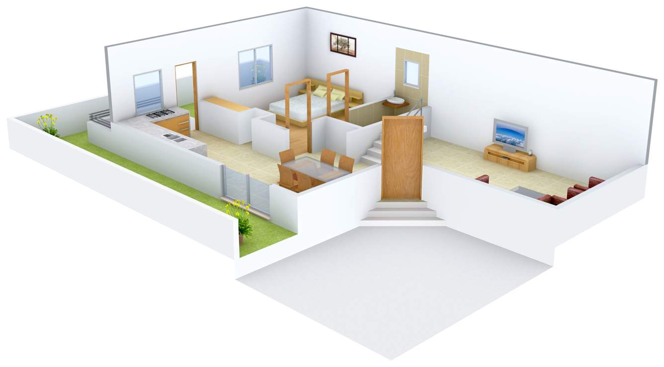 Rams Blue Bay Villas (3BHK+3T (2,500 sq ft) 2500 sq ft)