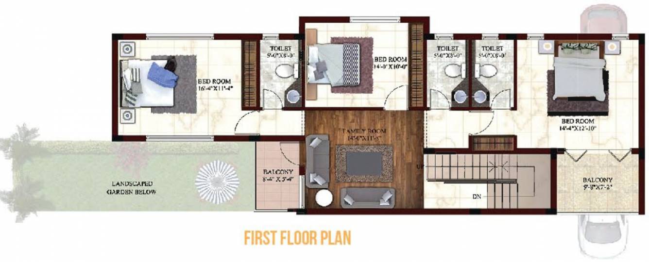 Casagrand Pallagio (4BHK+4T (2,630 sq ft) 2630 sq ft)