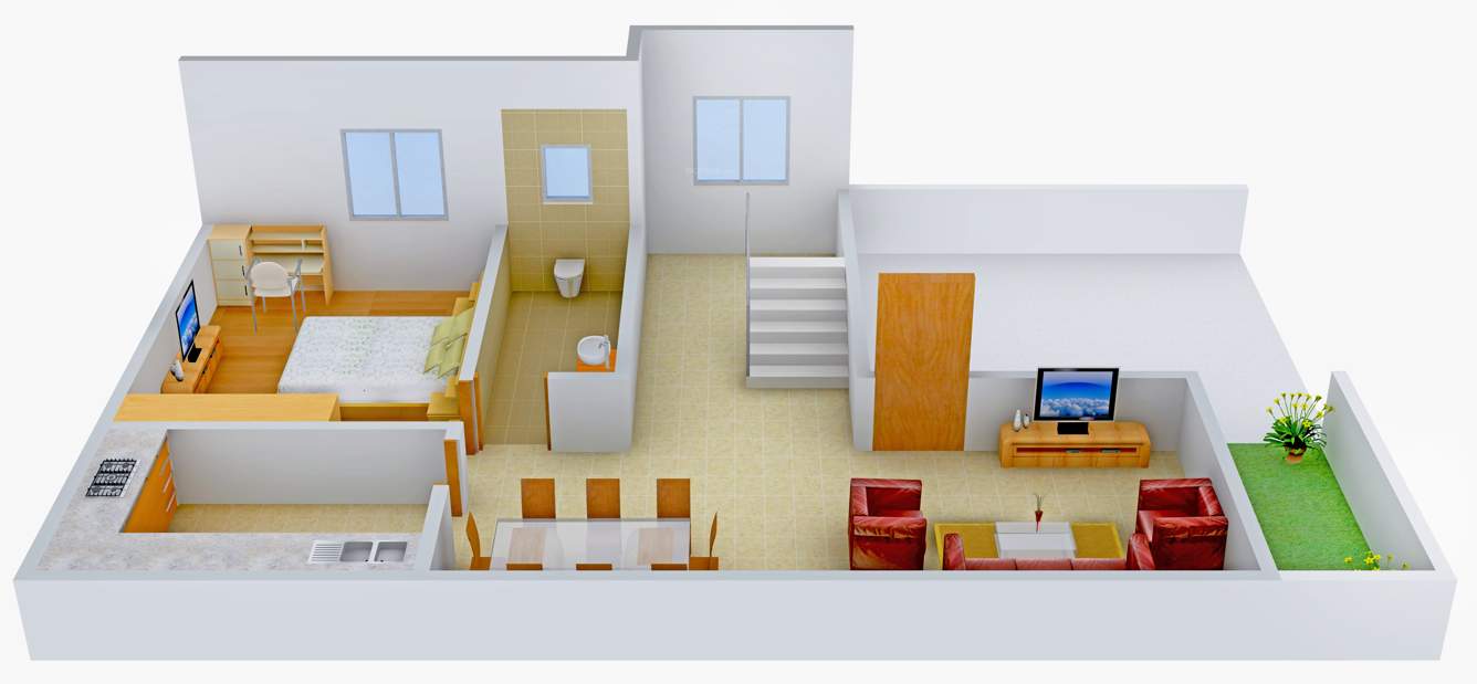 SB Kokila Cottage (4BHK+4T (2,504 sq ft) + Study Room 2504 sq ft)