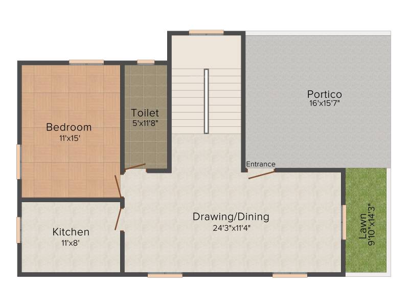 SB Kokila Cottage (4BHK+4T (2,504 sq ft) + Study Room 2504 sq ft)