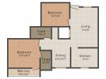 Jayaswathy Nakshatra (2BHK+2T (860 sq ft) 860 sq ft) Jayaswathy Nakshatra (2BHK+2T (860 sq ft) 860 sq ft)