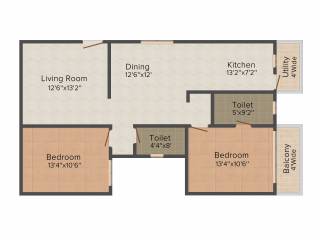 Pavani Sarovar Phase 1 (2BHK+2T (1,190 sq ft) 1190 sq ft) Pavani Sarovar Phase 1 (2BHK+2T (1,190 sq ft) 1190 sq ft)