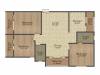 Shravanthi Shashwathi (3BHK+2T (1,392 sq ft) 1392 sq ft)