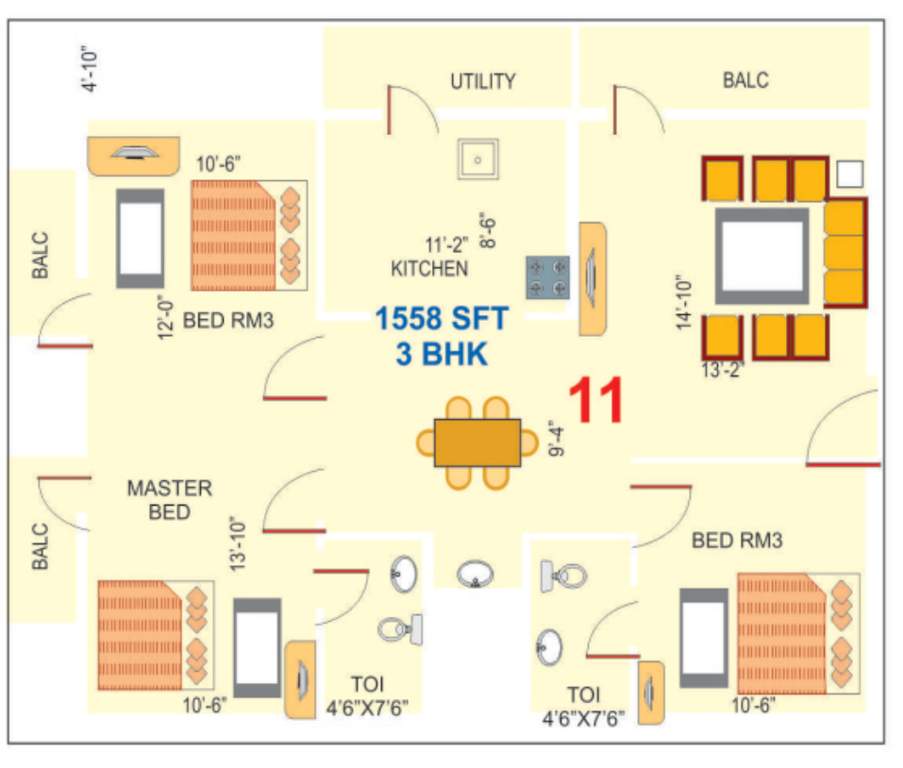  supreme Floor Plan Floor Plan