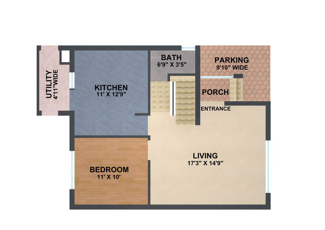 TVS Emerald GreenAcres Villas (3BHK+4T (1,797 sq ft) 1797 sq ft)