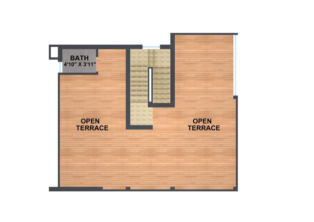 TVS Emerald GreenAcres Villas (3BHK+4T (1,797 sq ft) 1797 sq ft)