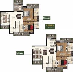 The Antriksh The Golf Address (4BHK+4T (3,716 sq ft)   Study Room 3716 sq ft)