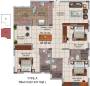 Silver Bliss (3BHK+3T (1,447 sq ft) 1447 sq ft) Silver Bliss (3BHK+3T (1,447 sq ft) 1447 sq ft)