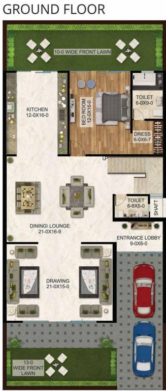 The Antriksh The Golf Address Villas (5BHK+5T (6,000 sq ft) 6000 sq ft)