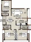 Citadel Aurum (3BHK+3T (1,485 sq ft) 1485 sq ft)