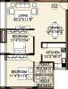 Citadel Aurum (2BHK+2T (1,105 sq ft) 1105 sq ft)