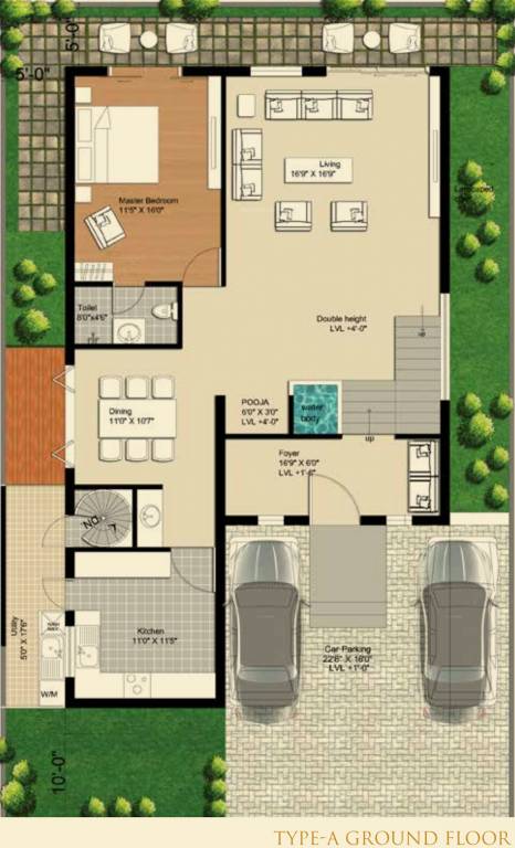 Sanbrix Kingsberry (4BHK+4T (3,838 sq ft) + Servant Room 3838 sq ft)