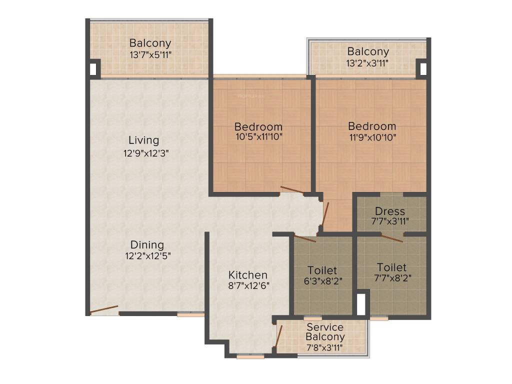 Vatika Jaipur 21 (2BHK+2T (1,400 sq ft) 1400 sq ft) Vatika Jaipur 21 (2BHK+2T (1,400 sq ft) 1400 sq ft)