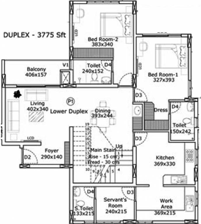 Asset Bellevue (5BHK+5T (3,775 sq ft) + Servant Room 3775 sq ft)